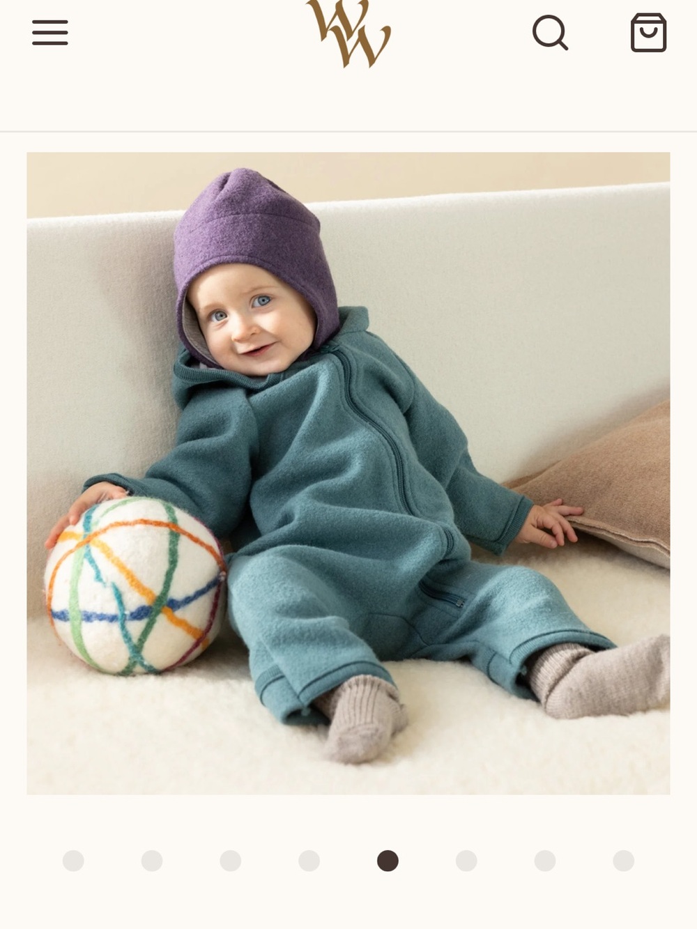 Disana Merino Wool Bunting Suit